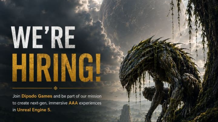 Dipodo Games hiring for 3d roles
