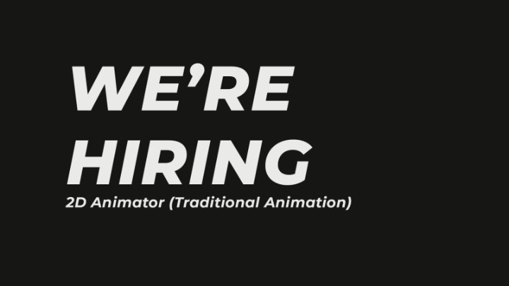 Fully remote job for traditional 2D Animator
