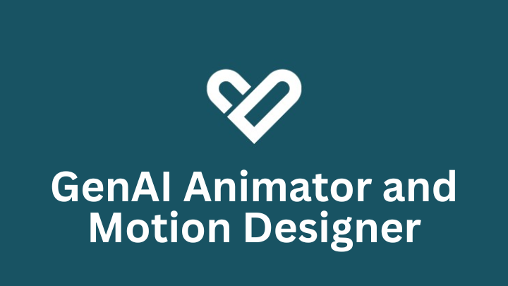 GenAI Animator and Motion Designer