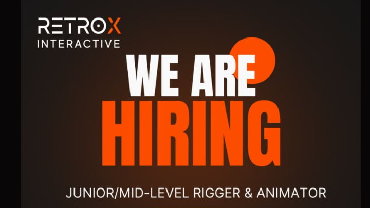 Junior Rigger and Animator openings 