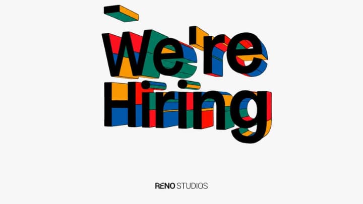 Reno Studios hiring 3D and VFX Artists