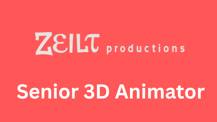 Senior 3D Animatior