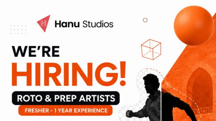 Roto & Prep artists required at Hanu Studios