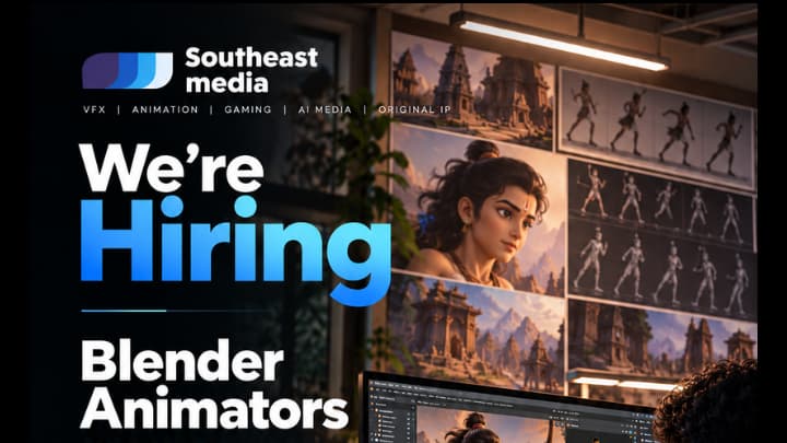 Southeast Media Hiring Blender Animators 