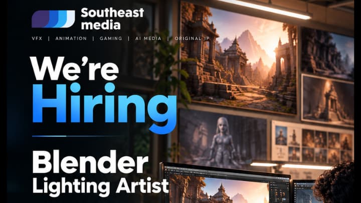 Southeast Media Hiring Blender Lighting Artists